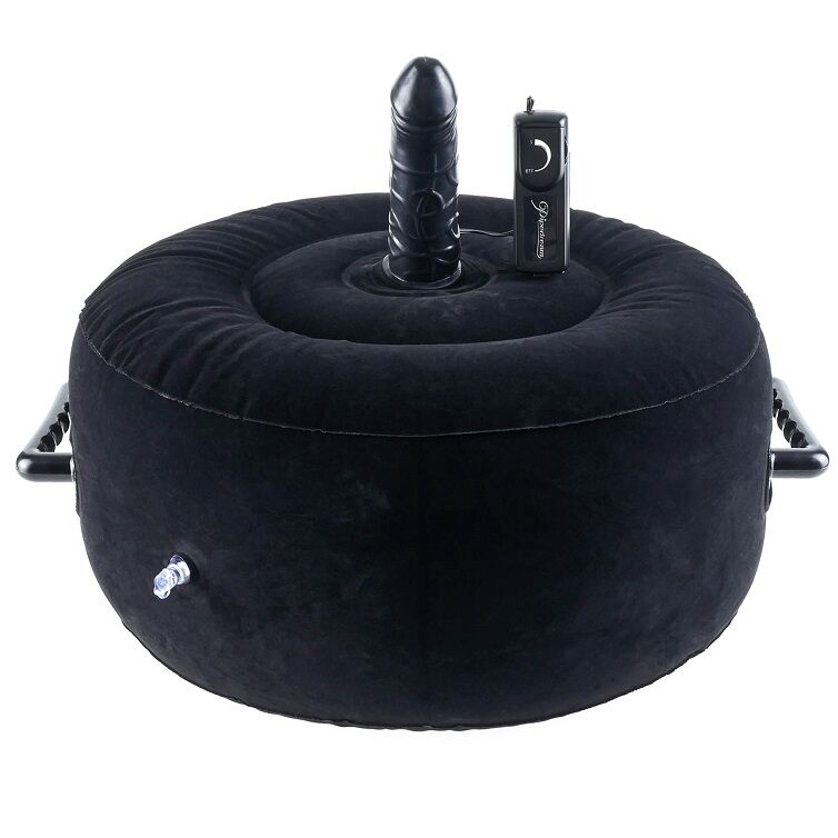 Fetish Fantasy Hot Seat na napuhavanje s ugrađenim vibratorom