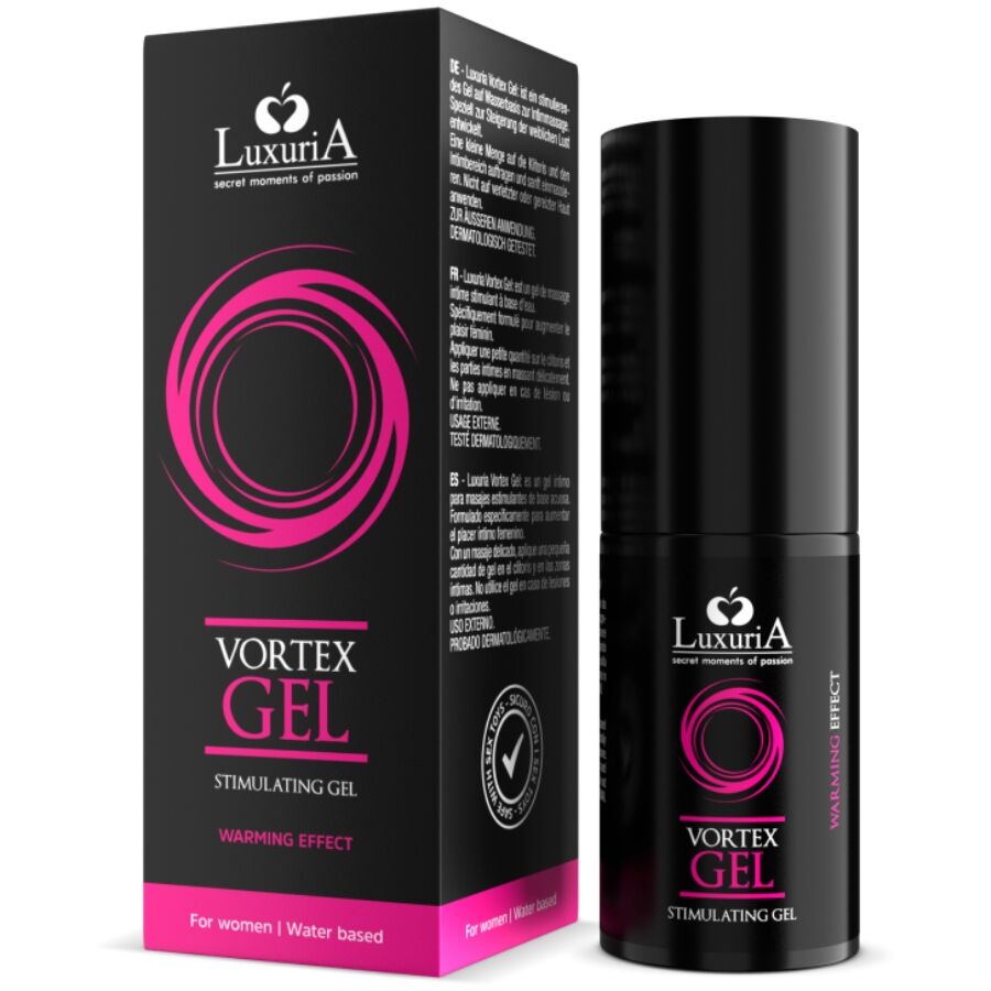 Intimateline Luxuria Vortex gel za zagrijavanje intimnog područja, 30 ml