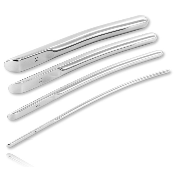 METAL HARD uretralni dilatator od nehrđajućeg čelika, 8 mm