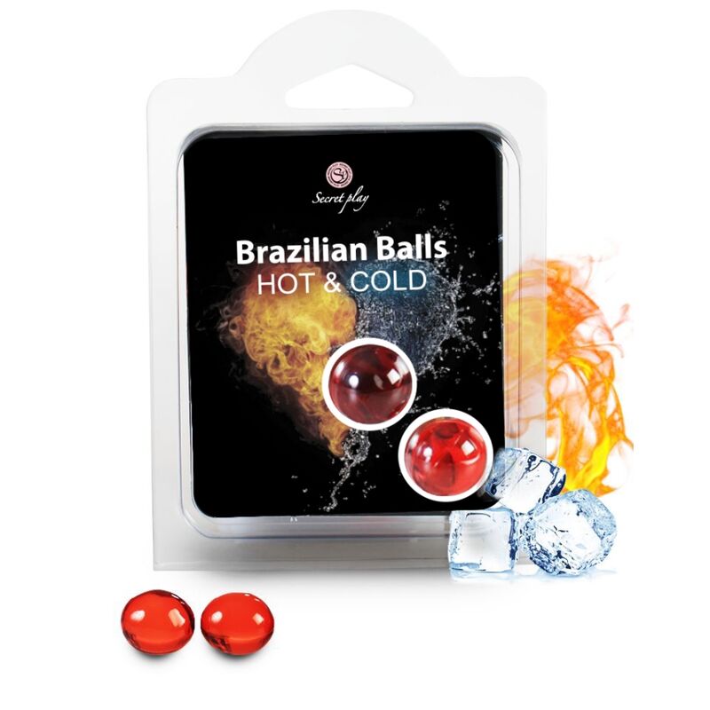 Secretplay Brazilian Balls s toplim i hladnim učinkom, 2 komada