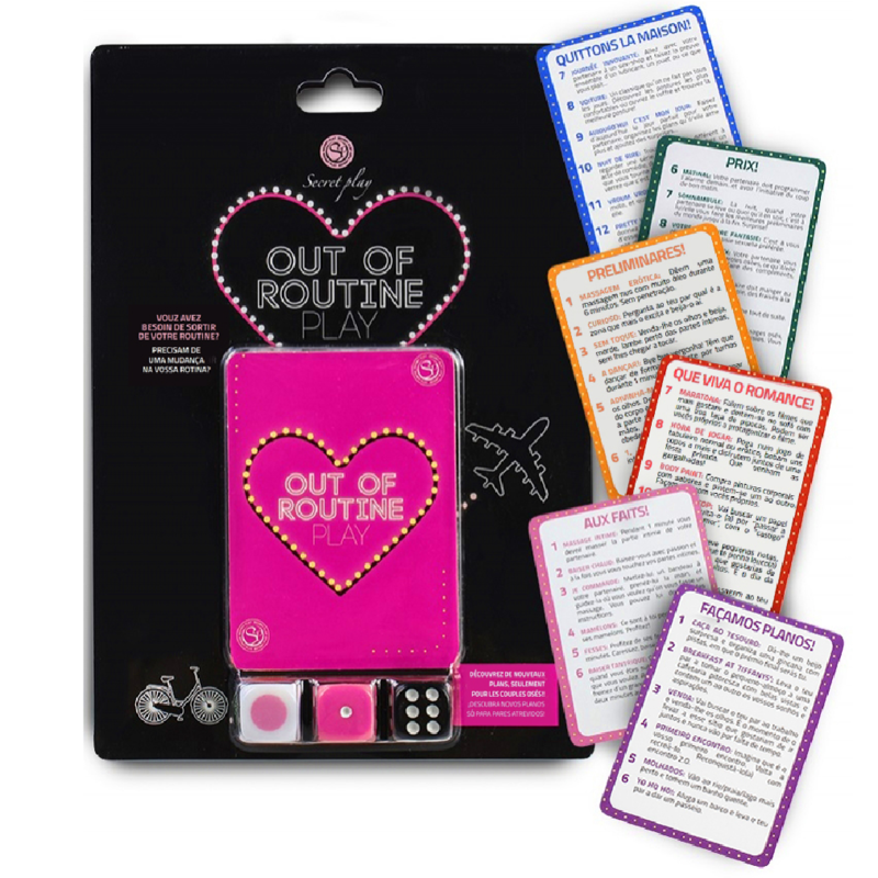Secretplay Out of Routine Play seksualne kockice