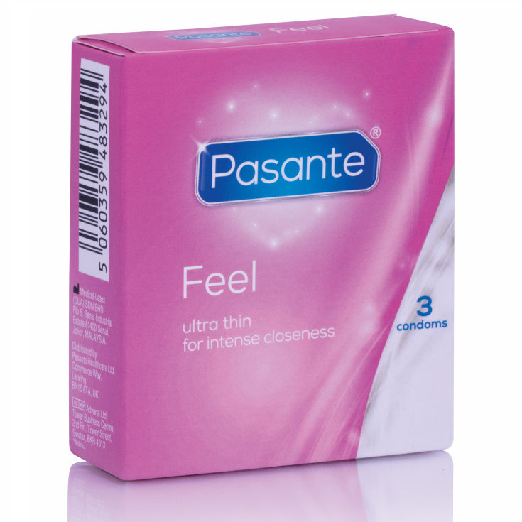 Pasante Sensitive Feel tanki kondomi, 3 komada