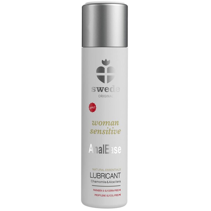 Swede Woman Sensitive AnalEase lubrikant na bazi vode, 60 ml