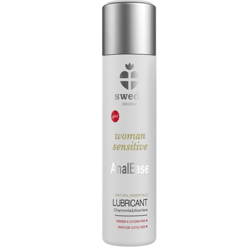 SWEDE Woman Sensitive AnalEase lubrikant na bazi vode, 120 ml