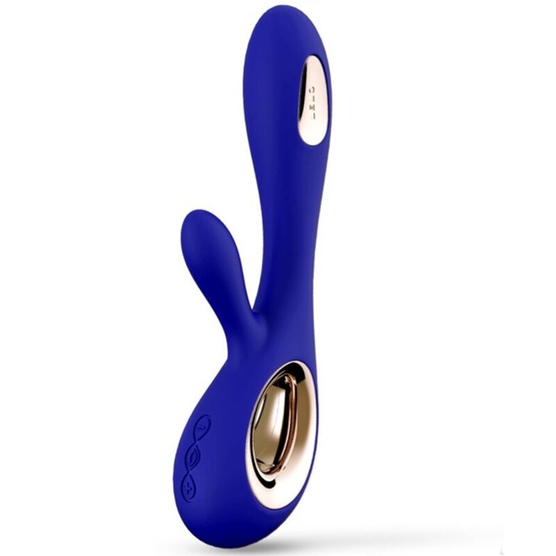 LELO Soraya Wave vibrator za dvostruku stimulaciju, ponoćno plavi