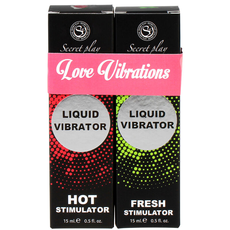 SECRETPLAY Love Vibrations set gelova za stimulaciju