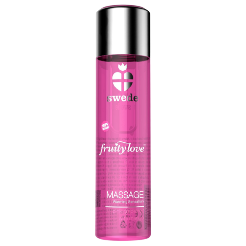 SWEDE Fruity Love masažno ulje s grejpom i mangom, 120 ml