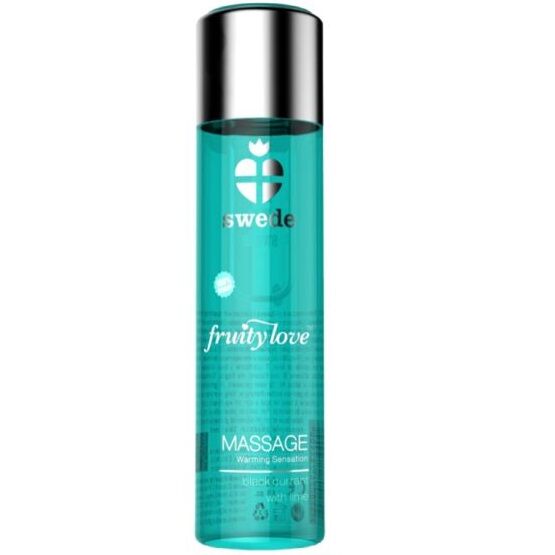 SWEDE Fruity Love ulje za masažu s crnim ribizom i limetom, 60 ml