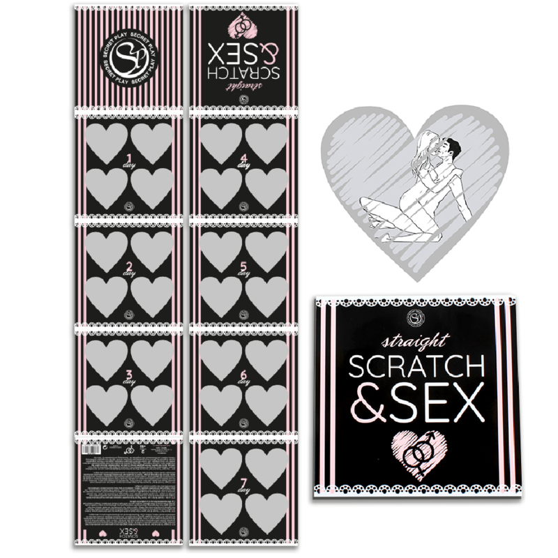 Secretplay Scratch & Sex erotska igra za heteroseksualne parove