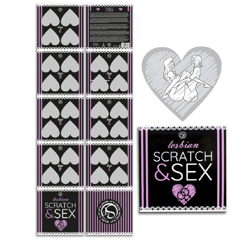 Secretplay Scratch & Sex erotska igra za lezbijske parove