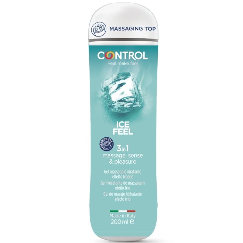 CONTROL LUBES 3 u 1 Ice Feel gel 200 ml