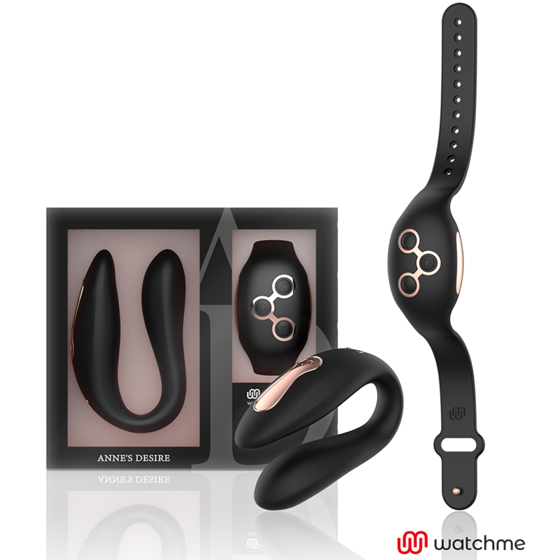 ANNE'S DESIRE Dual Pleasure vibrator s daljinskim upravljačem WATCHME