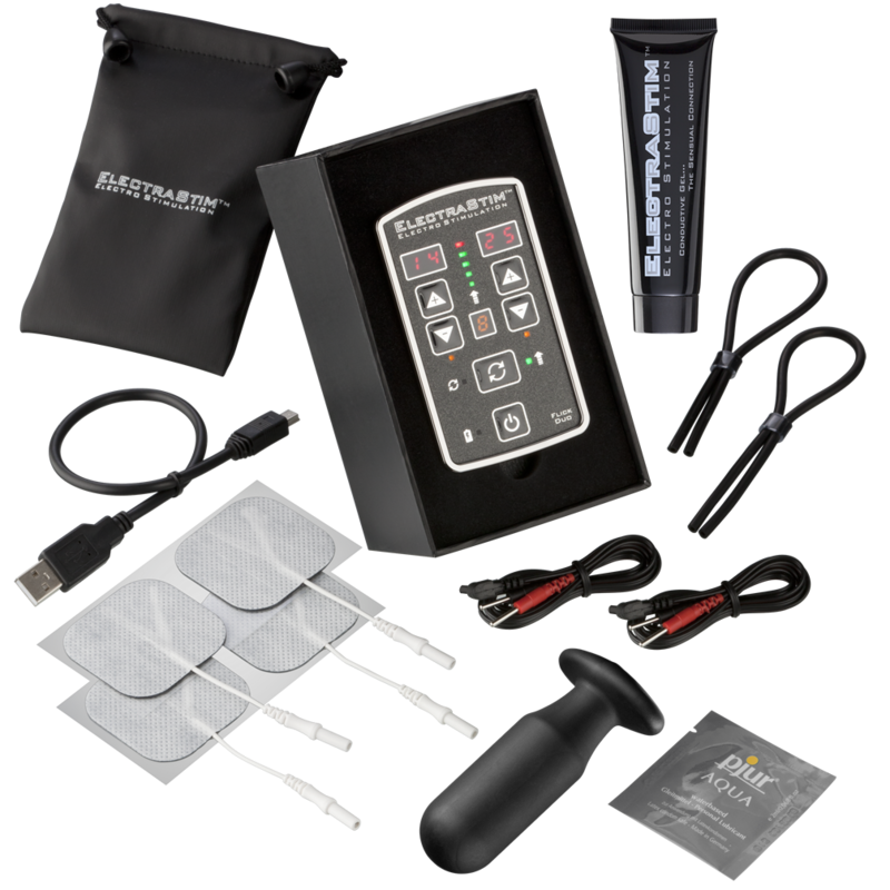 ElectraStim Flick Duo elektrostimulator, komplet