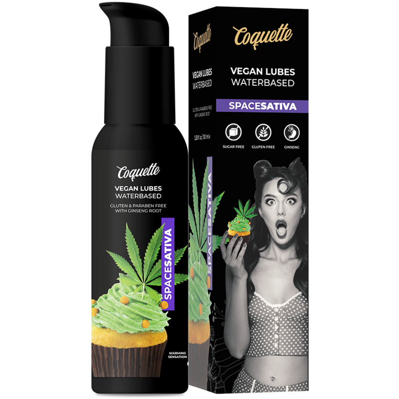 Coquette Chic Desire Space Sativa lubrikant s okusom, 100 ml