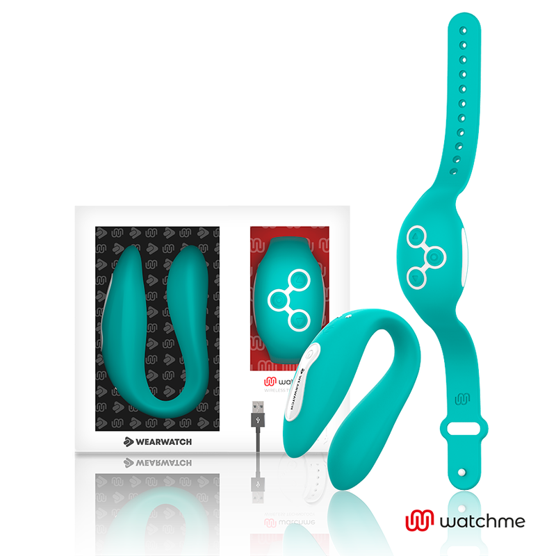 WEARWATCH WatchMe Dual vibrator s daljinskim upravljačem, svijetlozelene boje